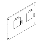 Legrand - Plastron métal XL34000 - 2 DPX 630 débro - inverseur source commande motorisée