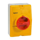 Legrand - Interrupteur-sectionneur rotatif complet de proximité - tripolaire+OF - 20A