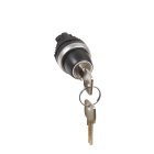 Legrand - Bouton tournant non lum à clé n°455 IP69 Osmoz compo 2 positions fixes - 45°