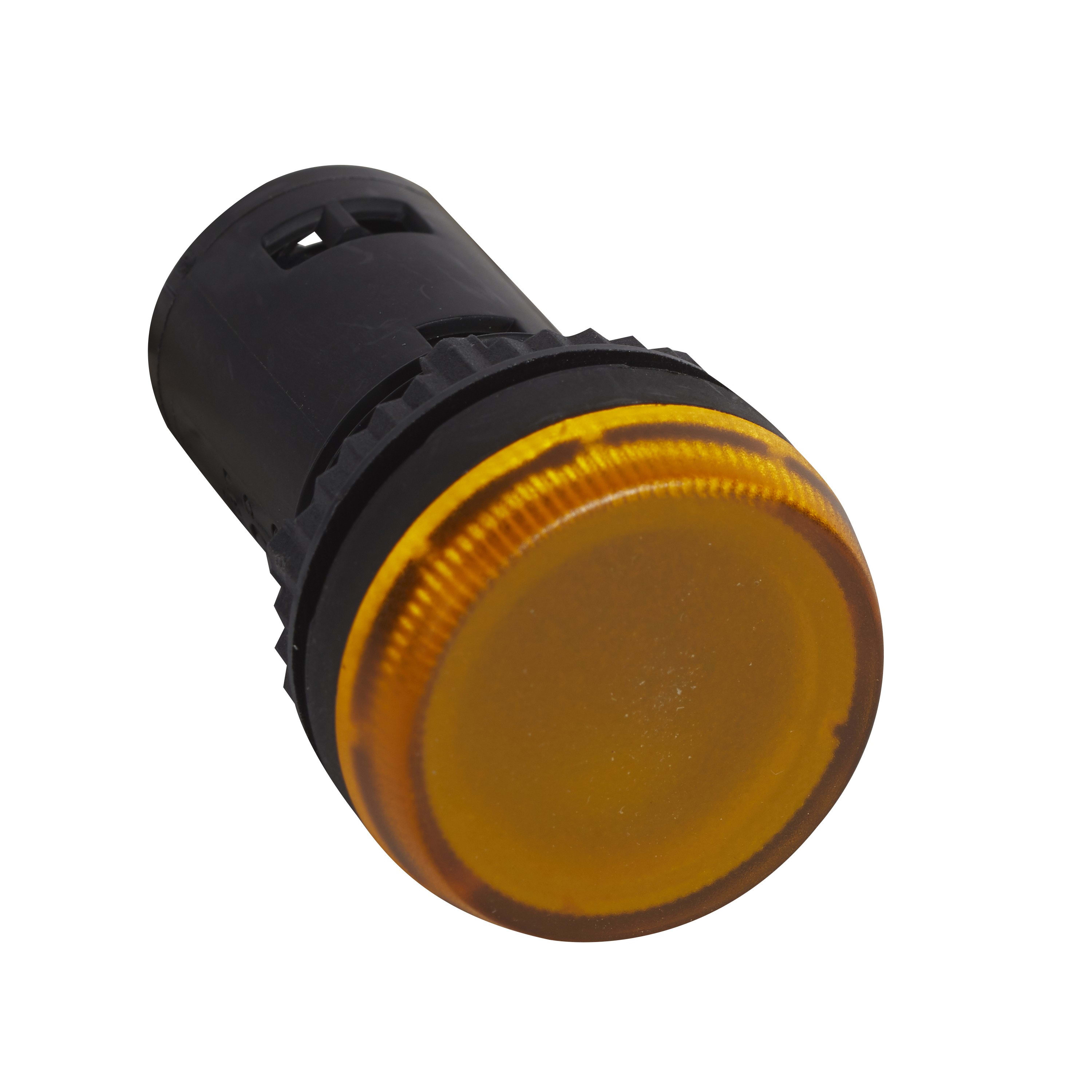 Legrand - Voyant monobloc avec LED intégrée IP69 Osmoz complet - jaune - 130 V~