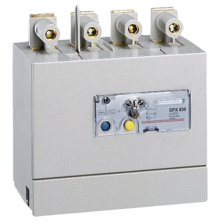 Legrand - Bloc différentiel électronique DPX3-I630 , DPX3630 et DPX3400AB 4P 630A maximum