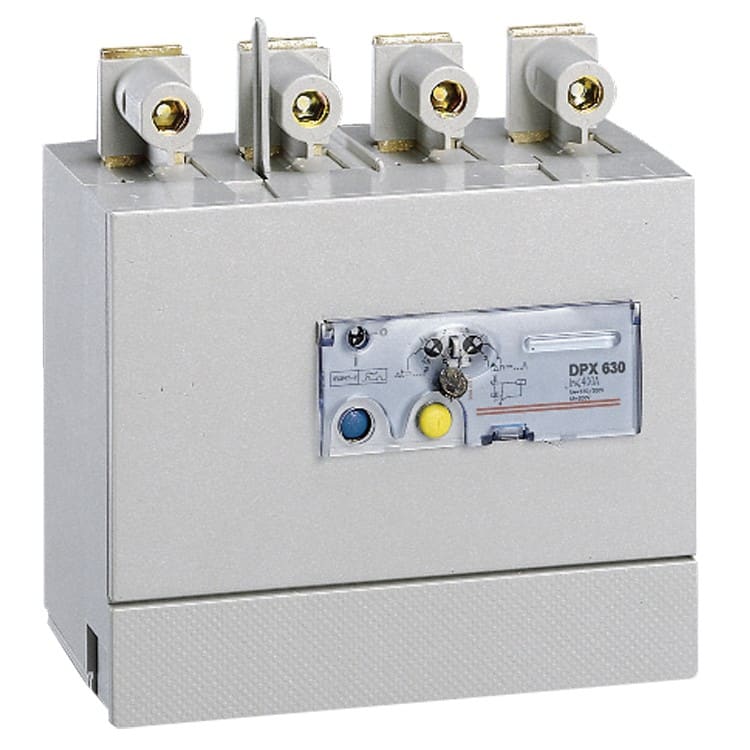 Legrand - Bloc différentiel électronique DPX3-I630 , DPX3630 et DPX3400AB 4P 630A maximum