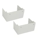 Legrand - Jeu de 2 cache bornes court plombables pour DPX250 4P