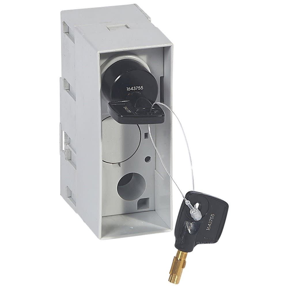 Legrand - Serrure verrou DPX3630/DPX250 motorisé/commande rotative débro - 1 clé étoile