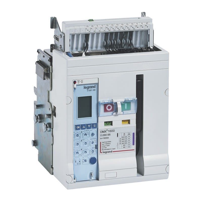 Legrand - Disjoncteur ouvert débrochable DMX31600 pouvoir de coupure 42kA 415V~ - 3P 1600A
