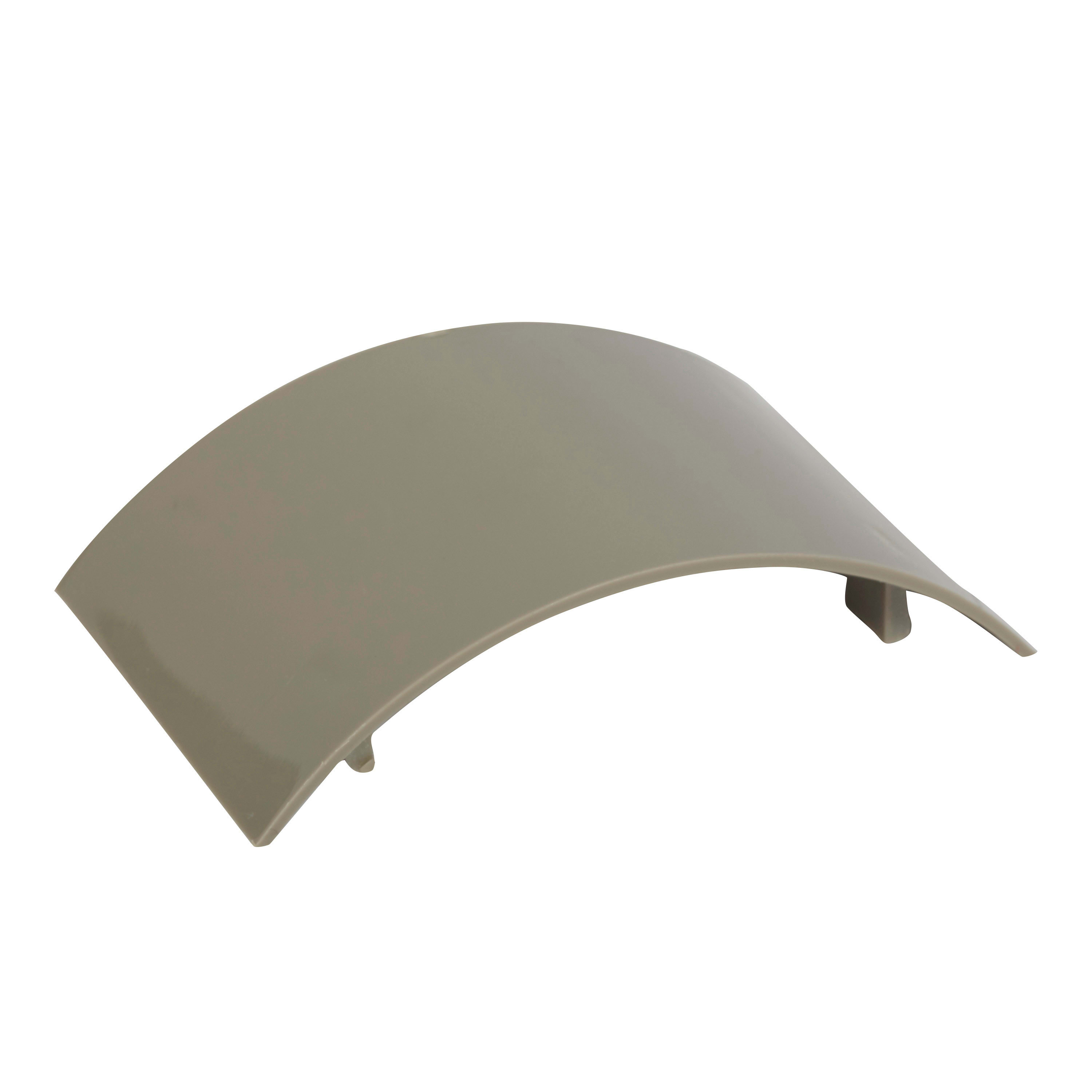 Legrand - Angle plat pour passage de plancher 75x18mm gris RAL7030