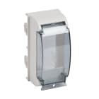 Legrand - Support appareillage modulaire sur goulotte à clippage direct Mosaic - blanc