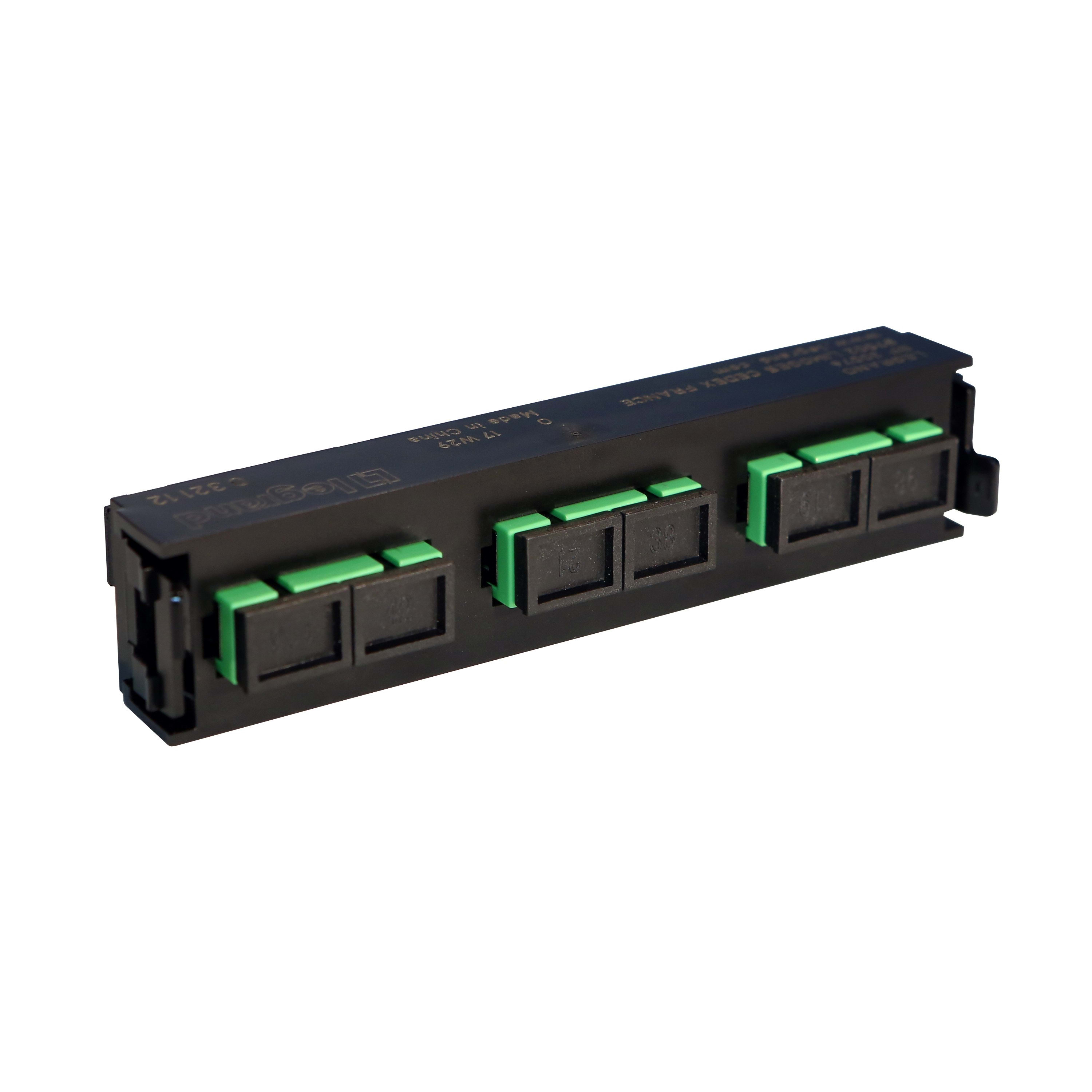 Legrand - Bloc fibre optique monomode LCS3 SC APC duplex pour 6 fibres