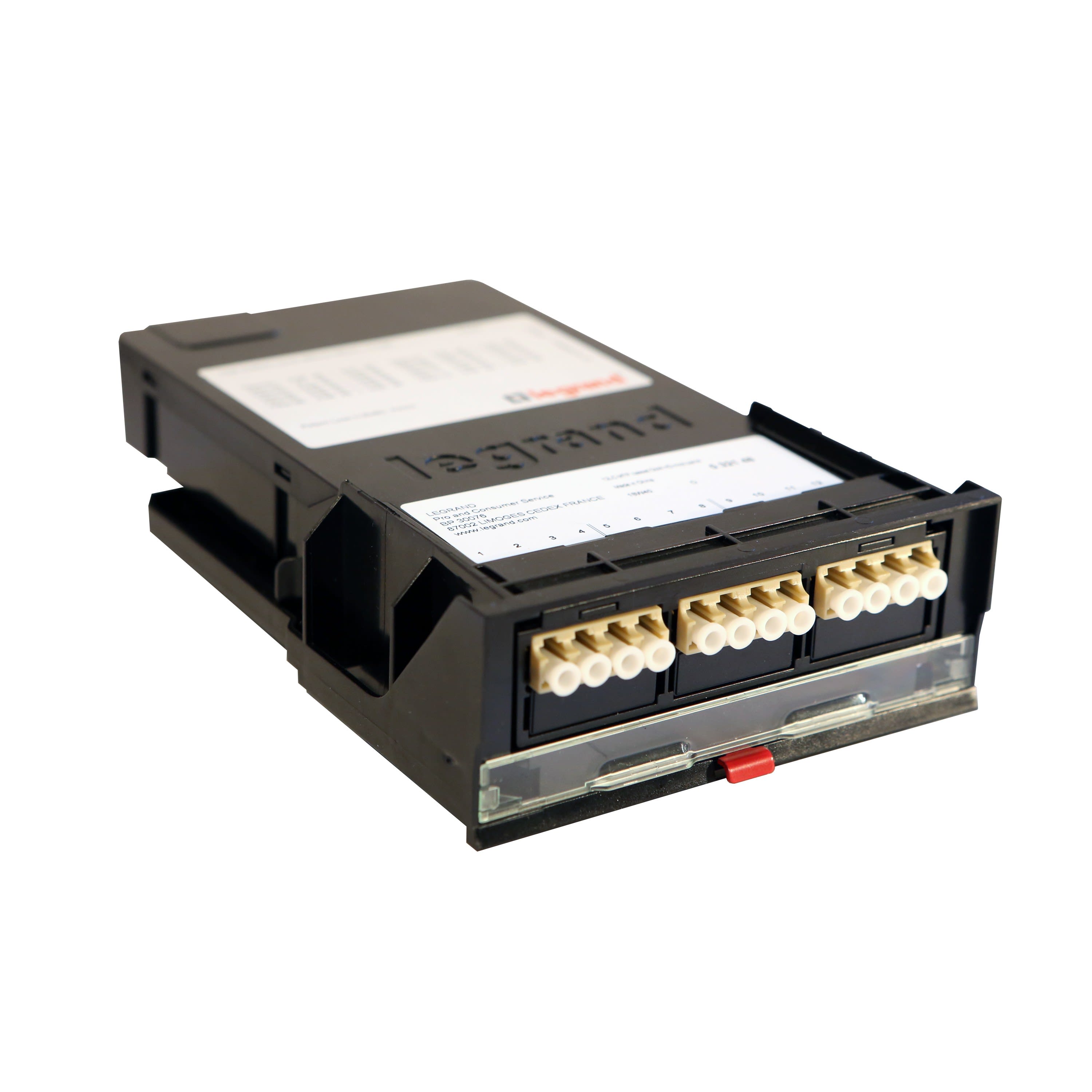 Legrand - Cassette preconnect MTP tiroir optique LCS3 OM4 typeA-C multimode 12 brins LC