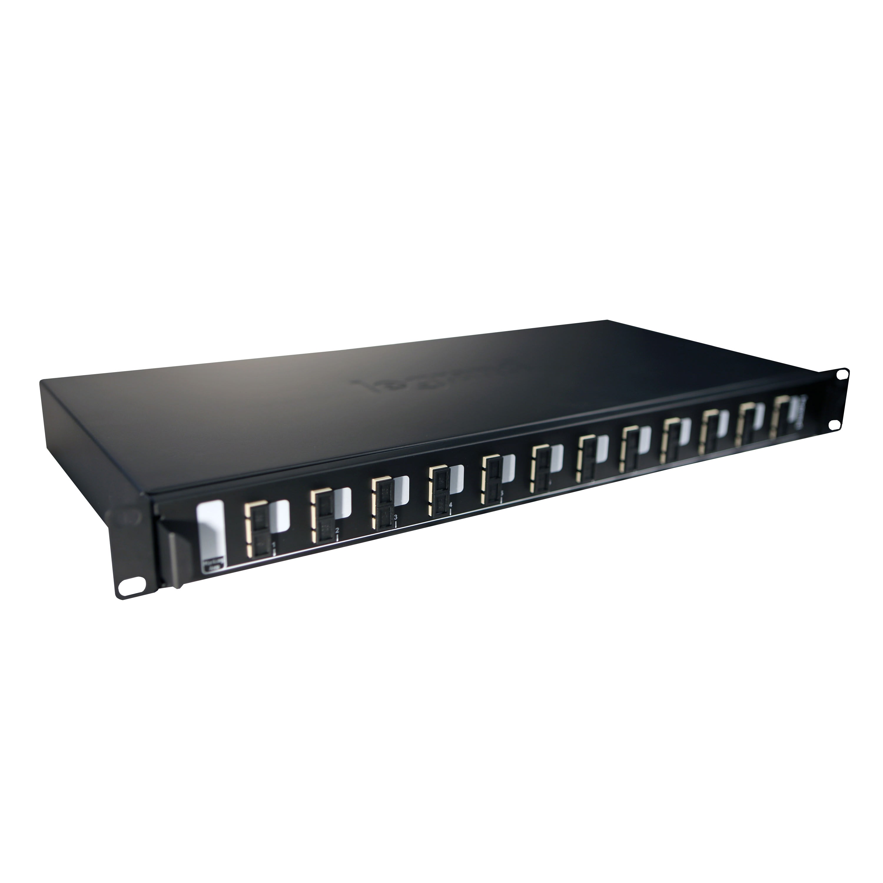 Legrand - Tiroir optique coulissant 19pouces LCS3 avec 12 connecteurs SC duplex multimodes