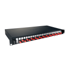 Legrand - Tiroir optique coulissant 19pouces LCS3 équipé de 24 connecteurs ST multimodes