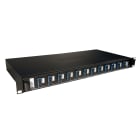 Legrand - Tiroir optique coulissant 19pouces LCS3 avec 12 connecteurs SC duplex monomode