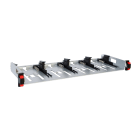 Legrand - Panneau modulaire 19pouces LCS3 a equiper de 4 supports pour cassette slim - 1U