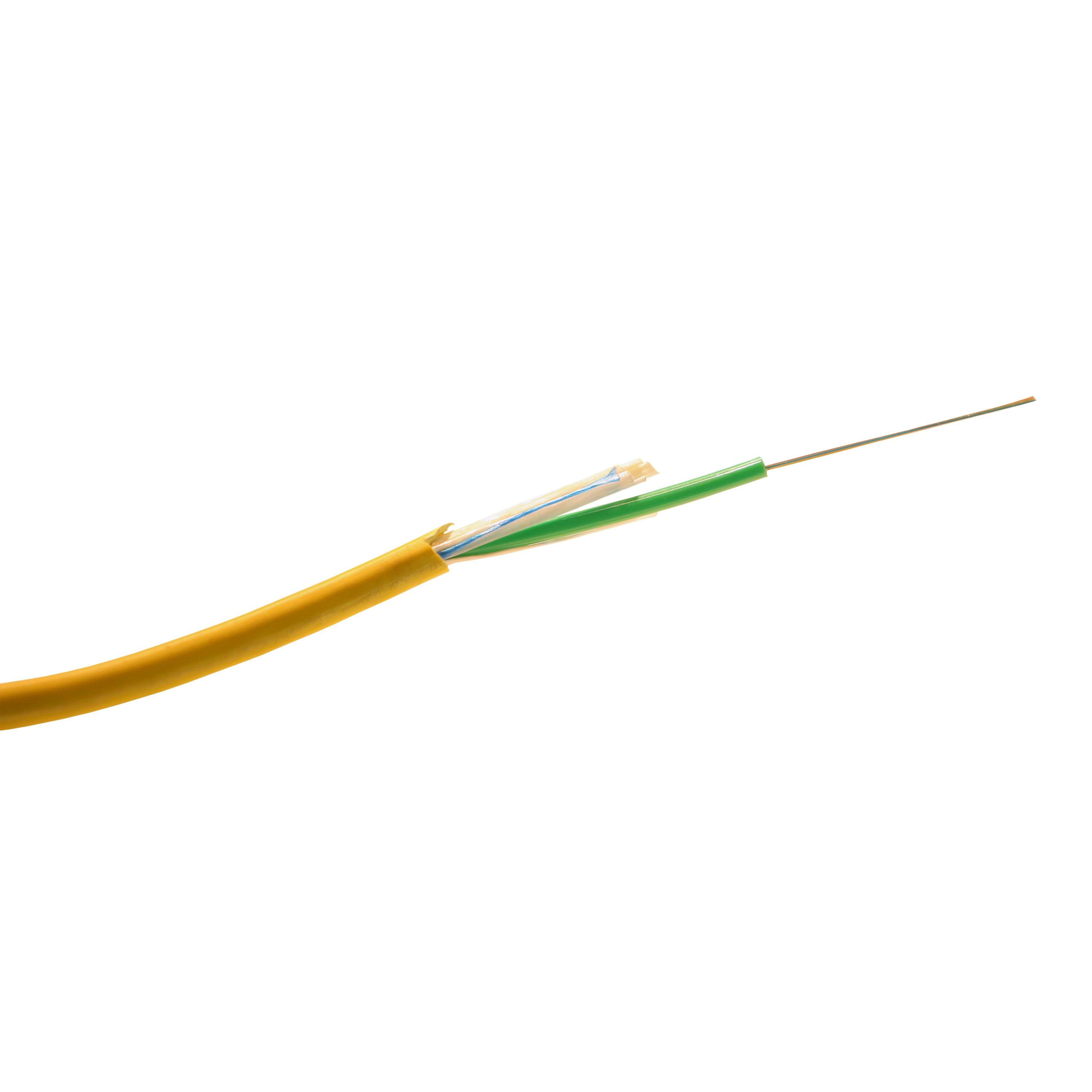 Legrand - Câble optique OS1/OS2 monomode - intérieur/extérieur - 6 fibres