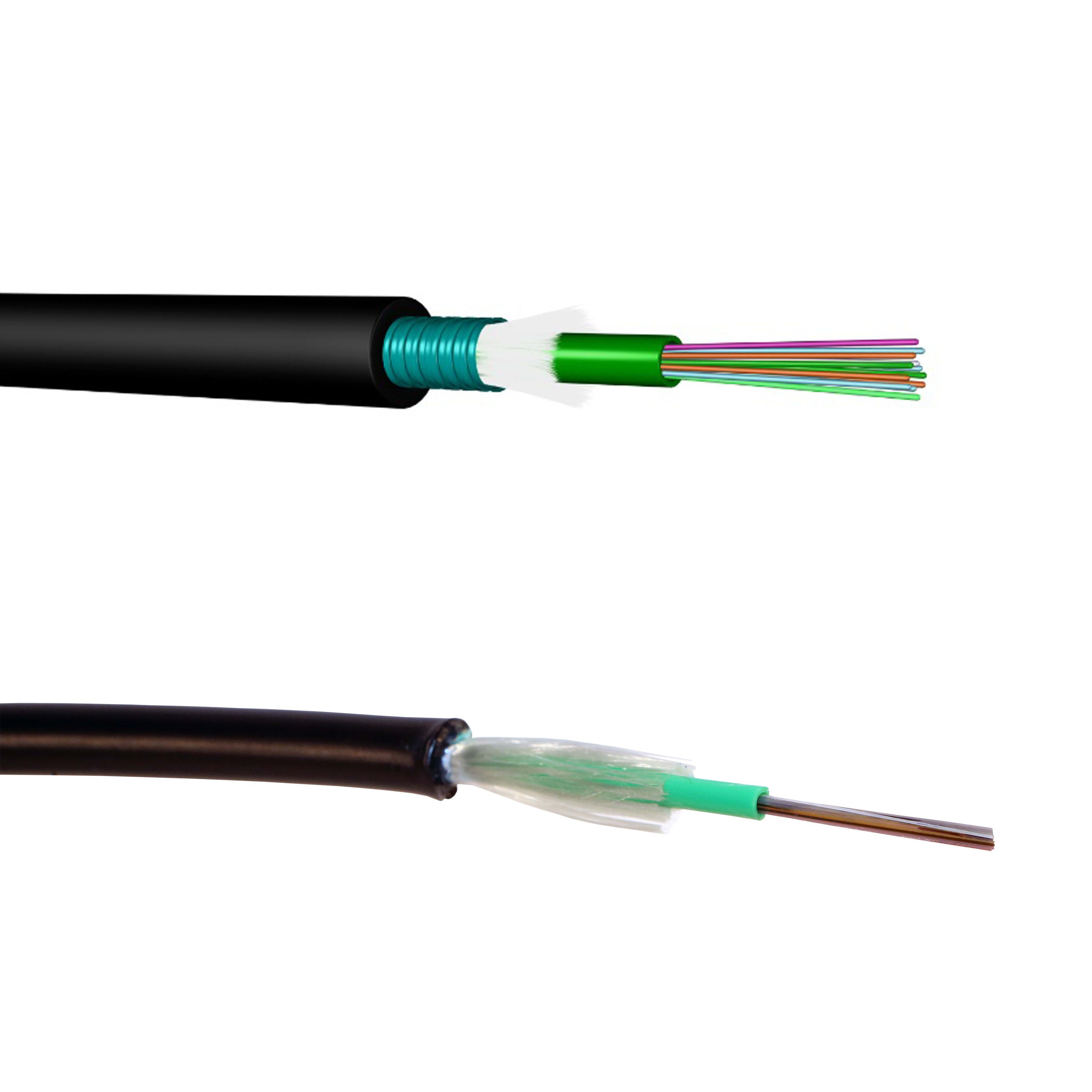 Legrand - Câble optique OS2/OS1 monomode structure libre LCS3 extérieur 24 fibres