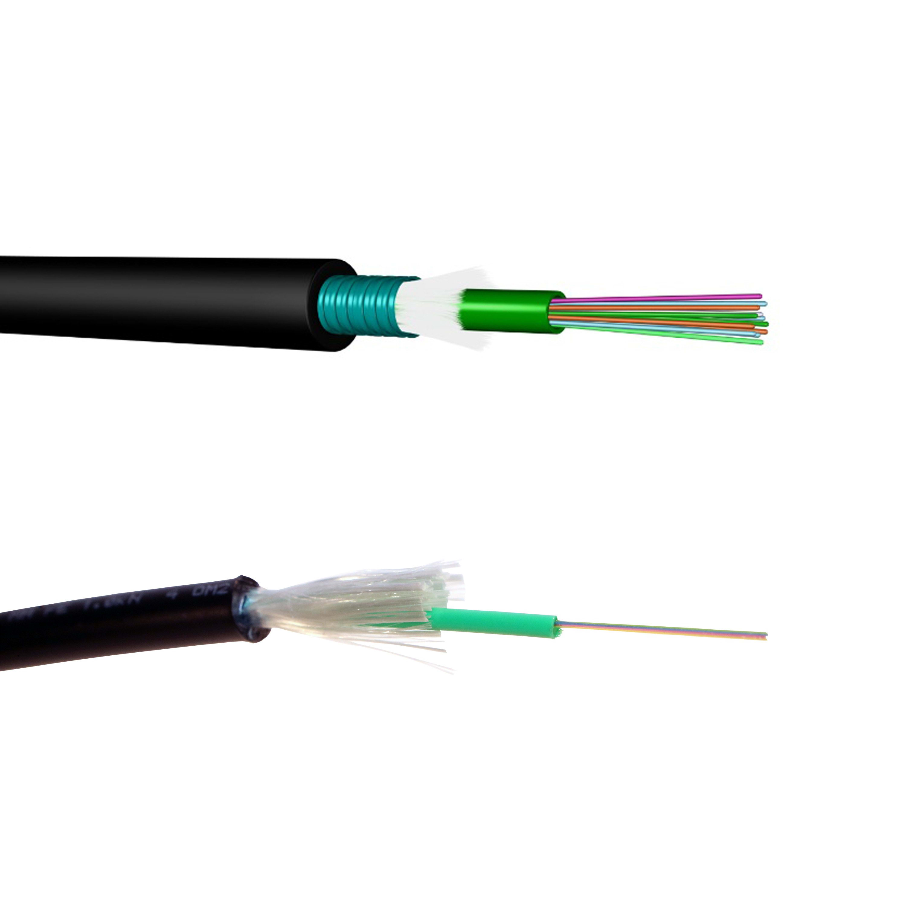 Legrand - Câble optique OM4 multimodes structure libre LCS3 -extérieur 4 fibres long.2000m