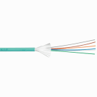 Legrand - Câble optique OM4 multimode-intérieur/extérieur mèches verre - 6 fibres - 1000m