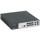 Legrand - Switch 19pouces Ethernet PoE LCS² 10 ports RJ45 (8 ports PoE+) 1Gb manageable