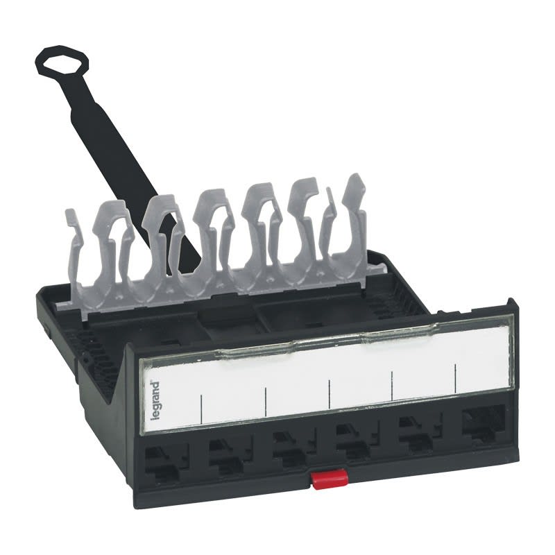 Legrand - Cassette nue pour panneaux de brassage droits à équiper LCS3