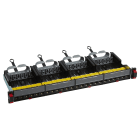 Legrand - Panneau de brassage droit 19pouces 1U LCS3 cat6A avec 24 connecteurs RJ45 UTP