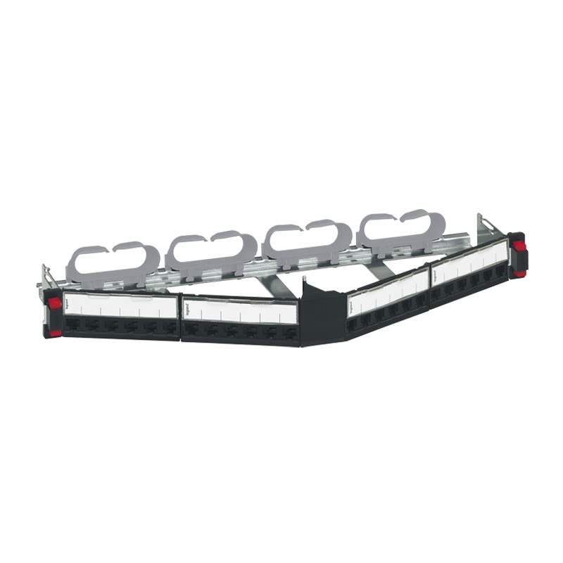 Legrand - Panneau de brassage en angle 19pouces 1U LCS3 à équiper de connecteurs RJ45