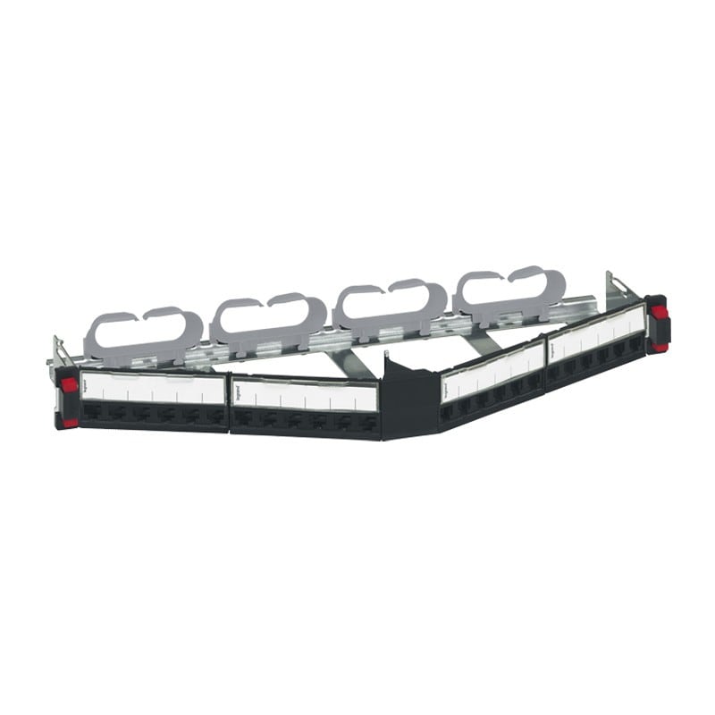 Legrand - Panneau de brassage en angle 19pouces 1U LCS3 à équiper de connecteurs RJ45