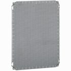 Legrand - Plaque partielle Lina 12,5 pour armoire Marina hauteur 1400mm et largeur 800mm