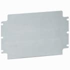 Legrand - Plaque pleine acier boîtier industriel métal Atlantic hauteur150mm largeur150mm