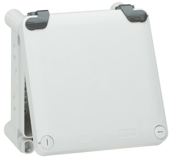 Legrand - Jeu 2 charnières boîtiers 130x130mm-270x170mm + boîtes Plexo 130x130mm-220x170mm