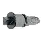 Legrand - Empreinte métal triangle mâle de 8mm pour coffret Atlantic et Marina