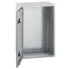 Legrand - Coffret metal Atlantic version vertical 1 porte 600x400x250mm avec plaque