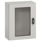 Legrand - Coffret Atlantic métal IP66 IK10 RAL7035 - porte vitrée 1000x800x300mm et plaque