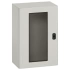 Legrand - Coffret Atlantic métal IP66 IK10 RAL7035 - porte vitrée 1400x800x400mm et plaque