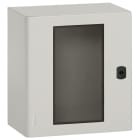 Legrand - Coffret Atlantic métal IP66 IK10 RAL7035 - porte vitrée 600x600x250mm et plaque