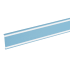 Legrand - Couvercle de goulotte Lina 25 largeur 80mm - bleu bande blanche