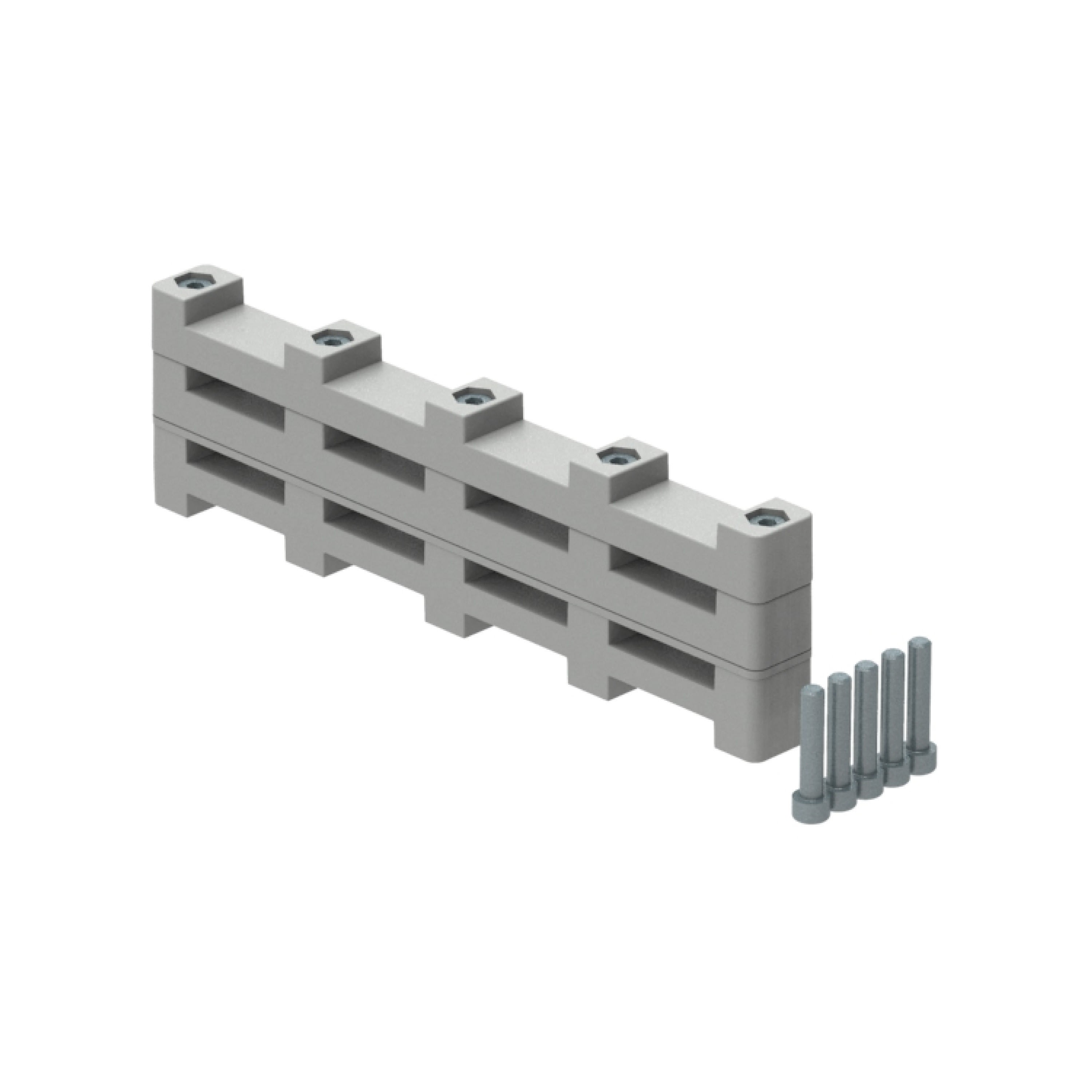 Legrand - Support volant isolant pour DPX31600 3P+N
