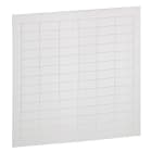 Legrand - Repère vierge rigide adhésif 17,5x6,5mm pour imprimante Logicab2