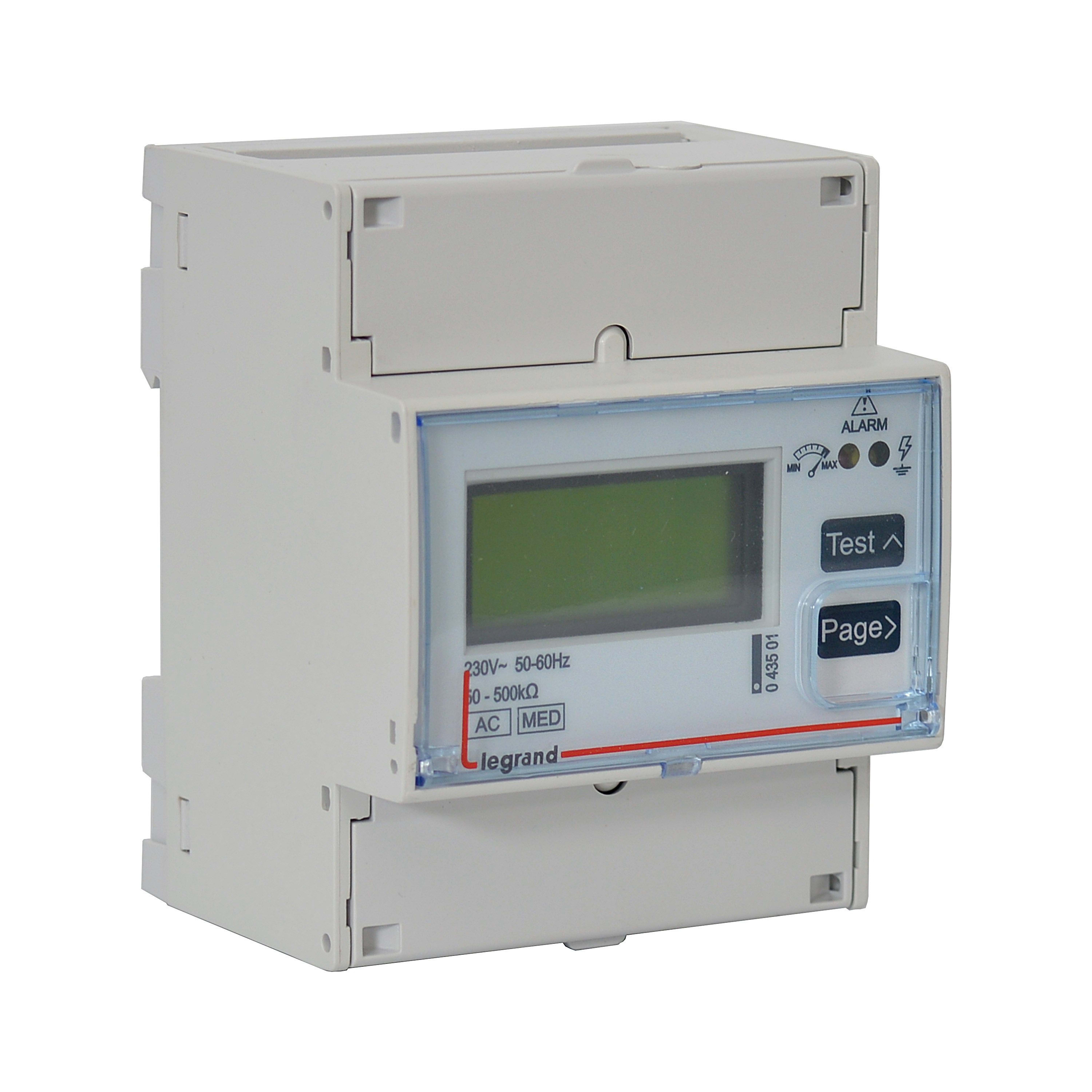 Legrand - Contrôleur permanent d'isolement pour circuit IT médical 230V~ 50 à 500kohms