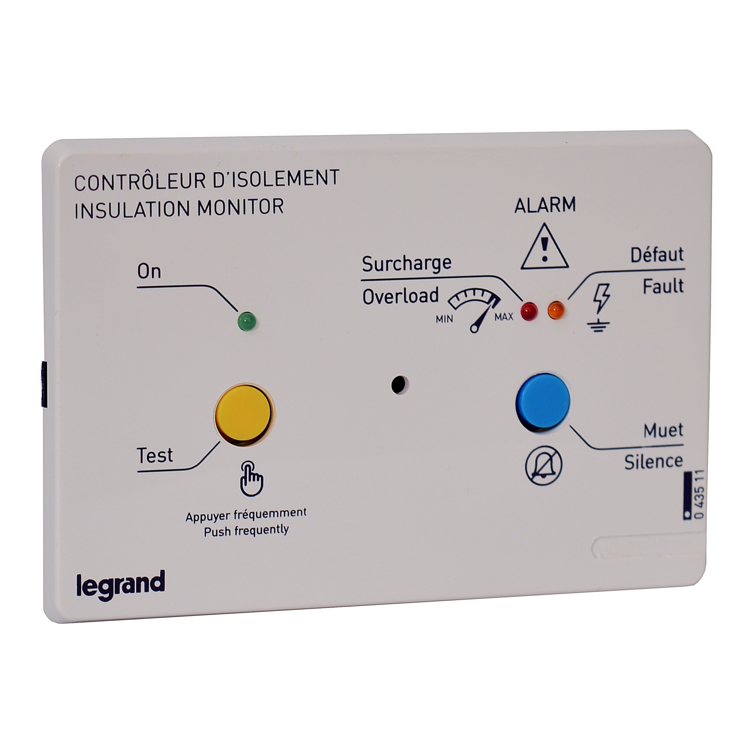Legrand - Boîtier de report CPI médical pour installation encastrée 230V ou 24V~ -3modules