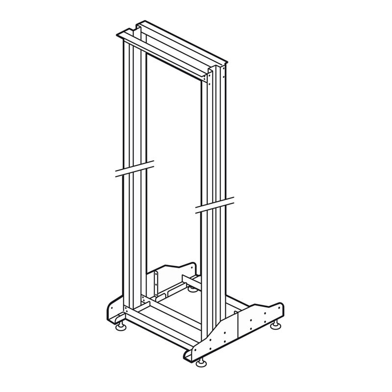 Legrand - Bâti-rack 19pouces 2 montants capacité 42U - 1965x550x640mm