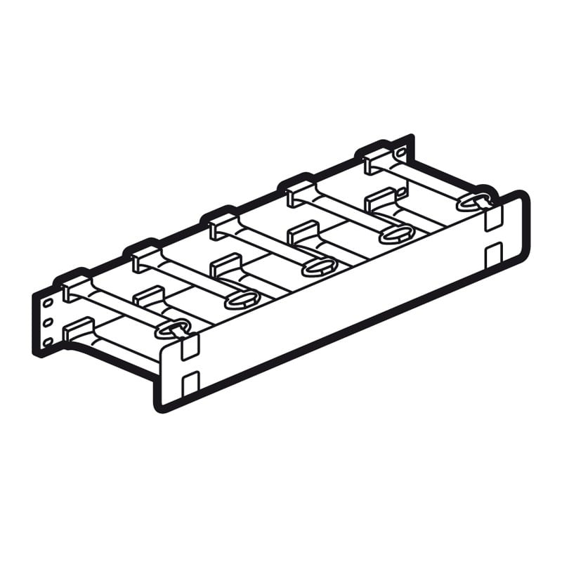 Legrand - Panneau de gestion de cordons 19pouces 2U prof. 172mm pour Racks 19pouces HD