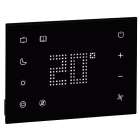 Legrand - Commande tête de lit tactile personnalisée pour chambre d'hôtel - noir