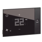 Legrand - Thermostat tactile Ux One 230V chauffage et climatisation hôtel saillie - noir