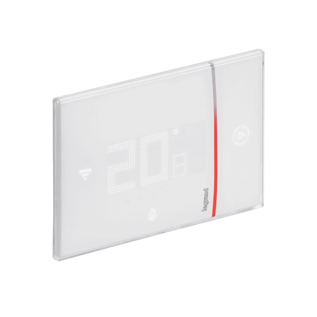 Thermostat Smarther with Netatmo connecte a encastrer blanc Legrand