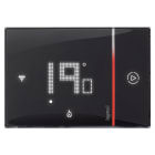 Legrand - Thermostat Smarther with Netatmo connecté à encastrer - noir