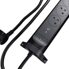 Legrand - Multiprise-bloc rotatif 5x2P+T 16A 230V-3680W + 2xUSB C 4A 5V-20W - N