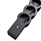 Legrand - Multiprise 5x2P+T 16A 230V-3680W inter ON/OFF - à câbler - N