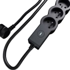 Legrand - Multiprise 4x2P+T 16A 230V-3680W+ USB A/C - inter ON/OFF - cordon 1,5m - N