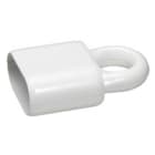 Legrand - Prolongateur plastique 2P 6A avec anneau d'extraction - blanc