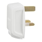 Legrand - Fiche 2P+T 13A 250V~ standard BS à sortie latérale avec fusible de 13A - blanc